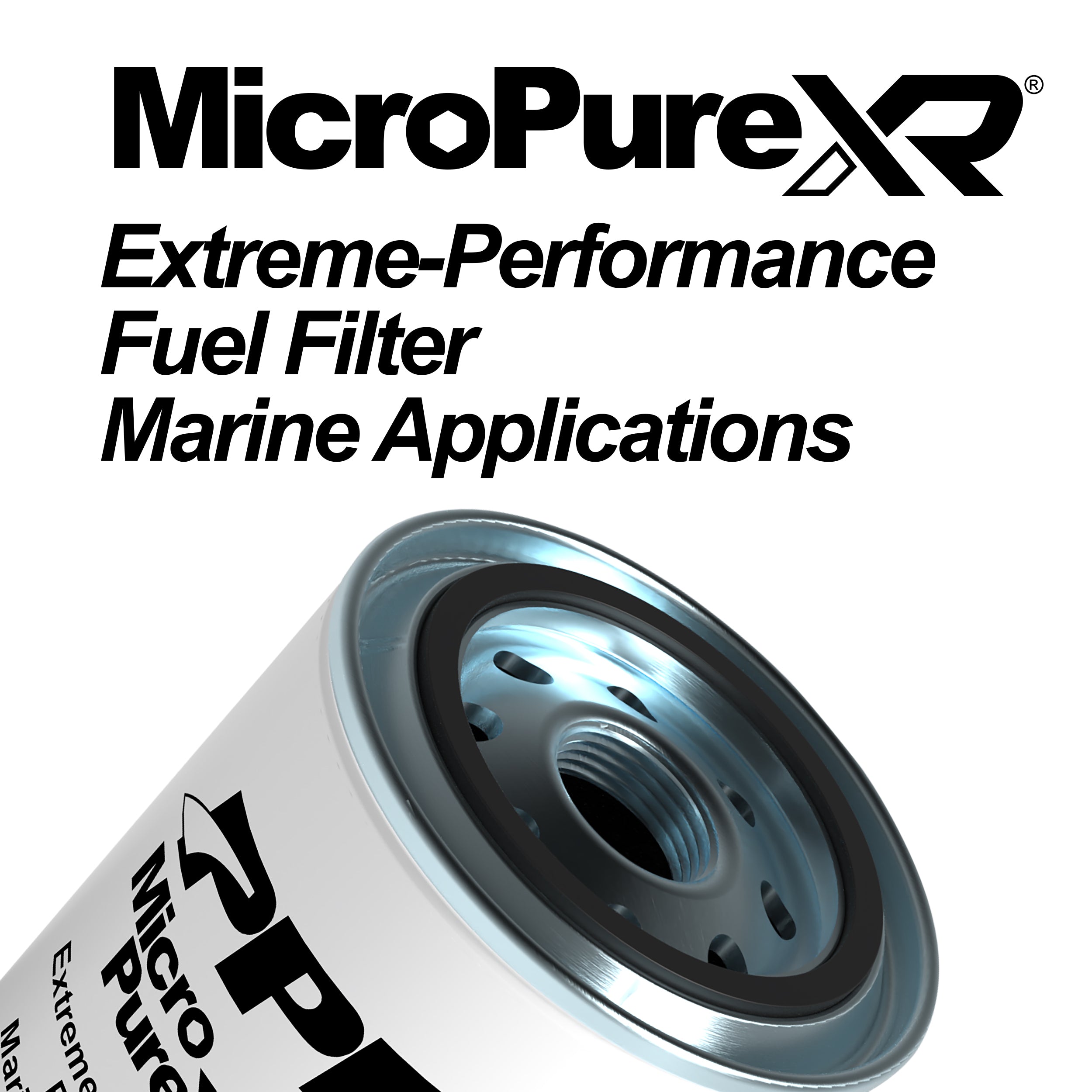Fuel Filter for Marine Applications, MicroPure XR Extreme-Performance